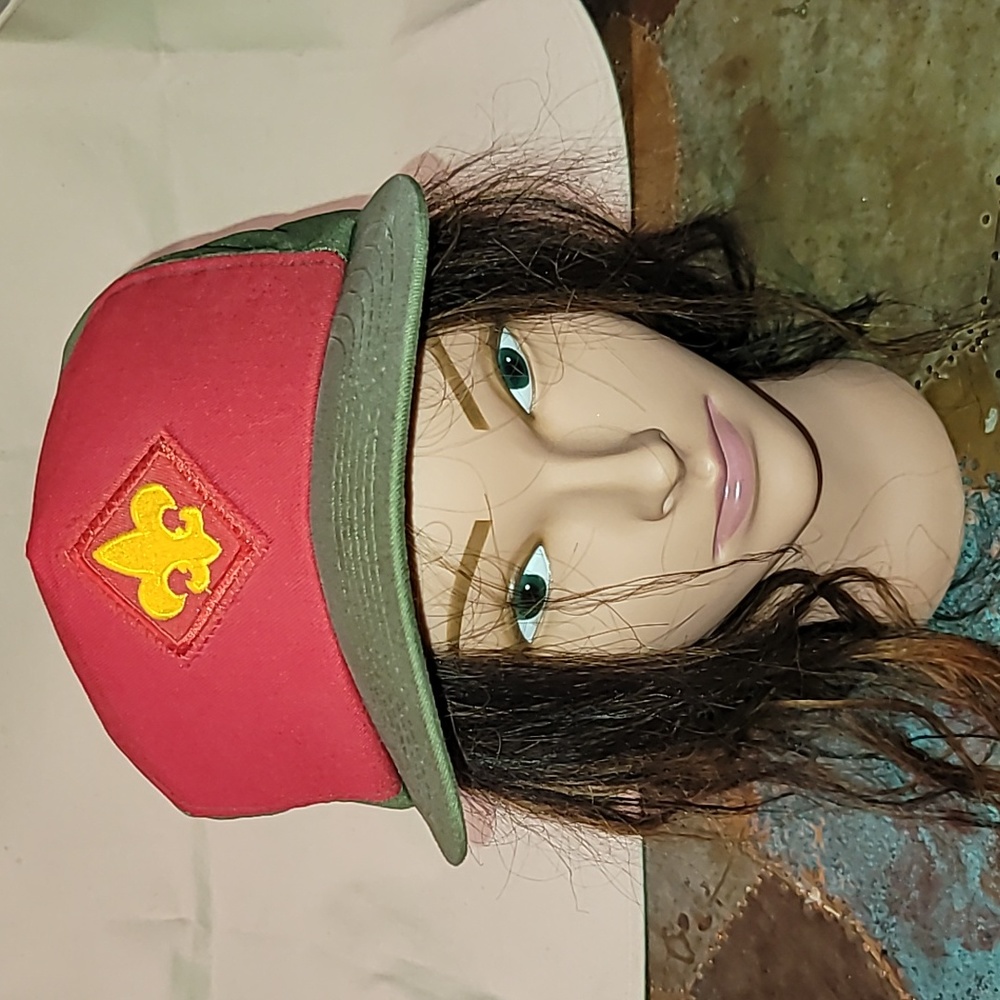 Vintage. Made in USA. Boy Scouts of America Hat. Snap-back.